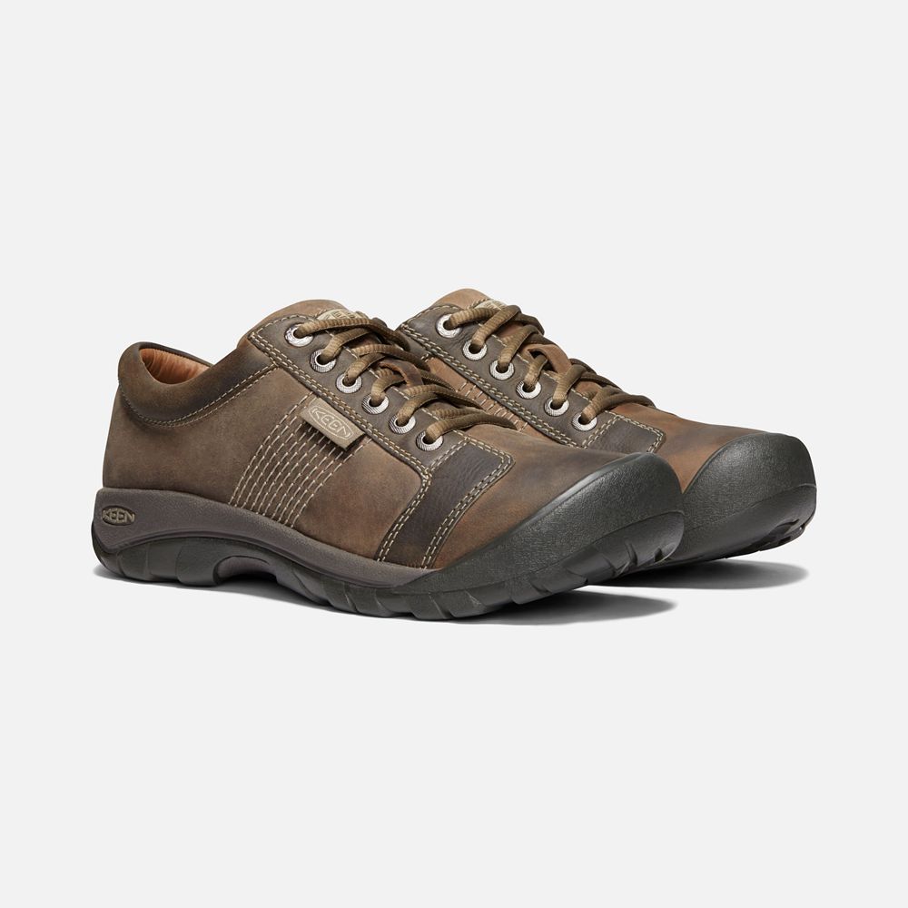 Chaussures À Lacets Keen Homme Marron | Austin | QGLFK-4168